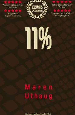 11% (Bog, Indbundet, Dansk) af Maren Uthaug