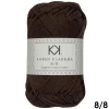 8/8 Chokolade - KK Color Cotton økologisk bomuldsgarn fra Karen Klarbæk