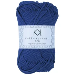 8/8 Dark Lavender - KK Color Cotton økologisk bomuldsgarn fra Karen Klarbæk