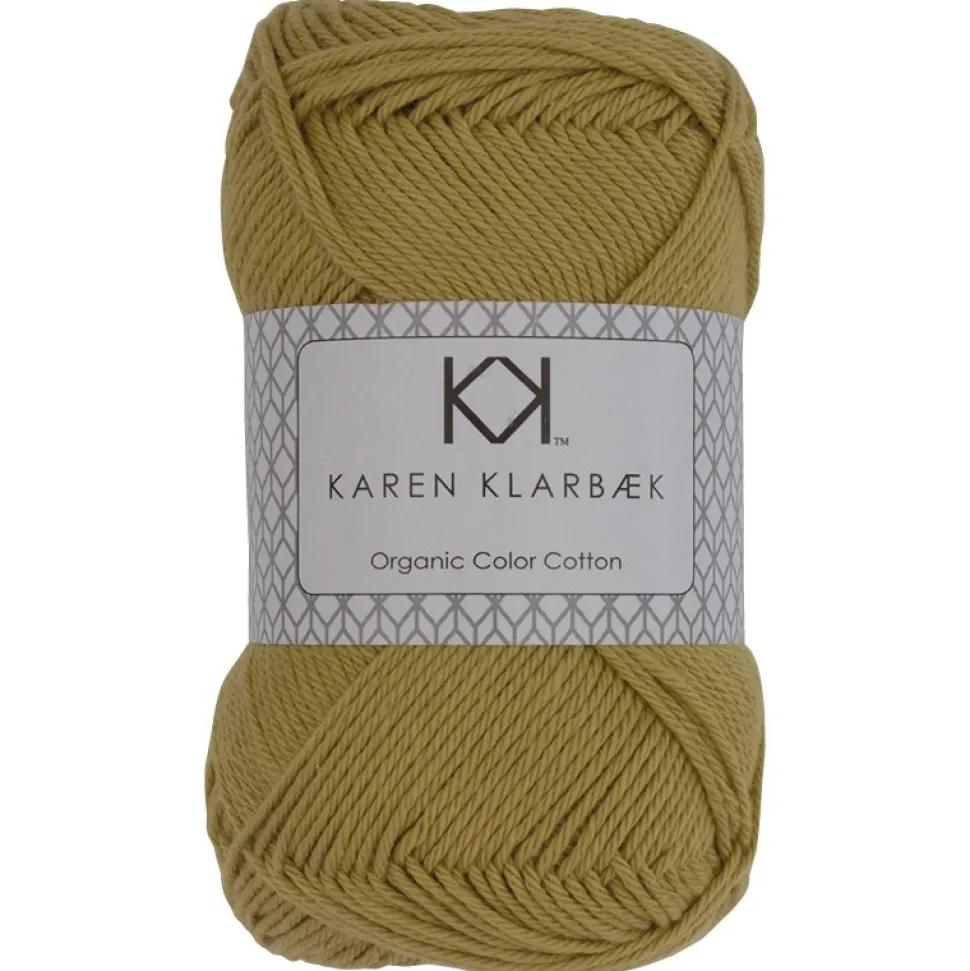 8/4 Falmet gul - KK Color Cotton økologisk bomuldsgarn fra Karen Klarbæk