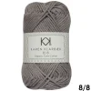 8/8 Frostgrå - KK Color Cotton økologisk bomuldsgarn fra Karen Klarbæk