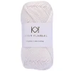 8/4 Ivory white - KK Color Cotton økologisk bomuldsgarn fra Karen Klarbæk