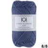 8/8 Jeansblå - KK Color Cotton økologisk bomuldsgarn fra Karen Klarbæk