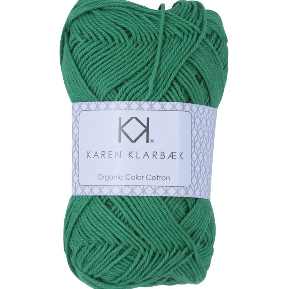8/4 Jolly Green - KK Color Cotton økologisk bomuldsgarn fra Karen Klarbæk