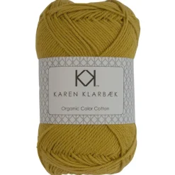 8/4 Karry - KK Color Cotton økologisk bomuldsgarn fra Karen Klarbæk