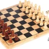 5 klassiske spil i 1. Træspil - Skak, Mølle,Dam, Backgammon og Kryds - Metalæske (Spil)