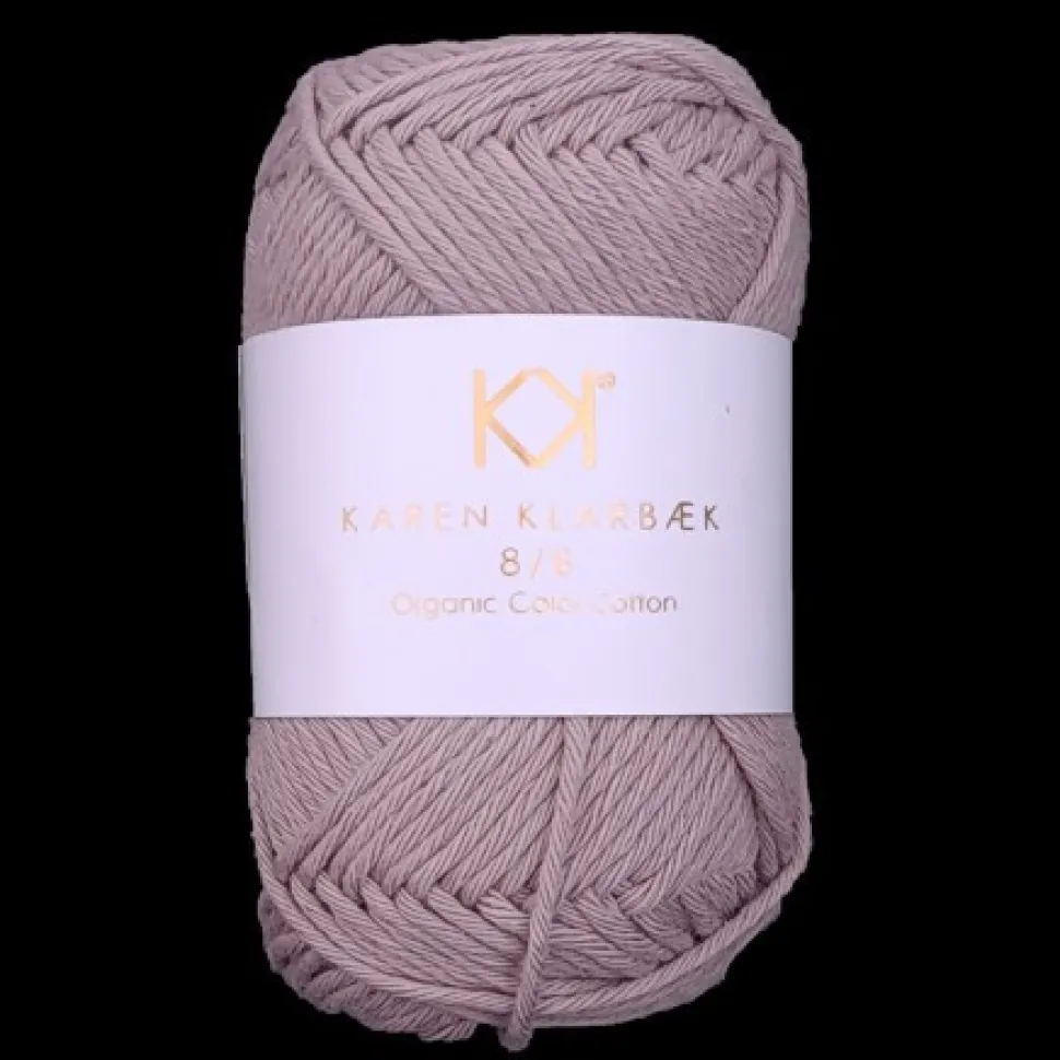 8/8 Latte - KK Color Cotton økologisk bomuldsgarn fra Karen Klarbæk