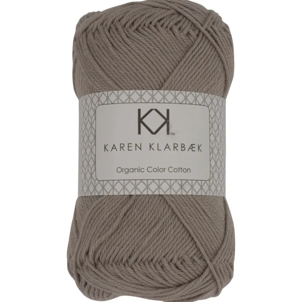 8/4 Lys gråbrun - KK Color Cotton økologisk bomuldsgarn fra Karen Klarbæk
