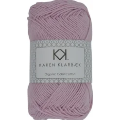 8/4 Lys lilla - KK Color Cotton økologisk bomuldsgarn fra Karen Klarbæk