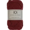 8/4 Mørk murstensrød - KK Color Cotton økologisk bomuldsgarn fra Karen Klarbæk