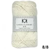 8/8 Nature White - KK Color Cotton økologisk bomuldsgarn fra Karen Klarbæk