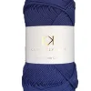 8/4 Navy Blue - KK Color Cotton økologisk bomuldsgarn fra Karen Klarbæk (Garn)
