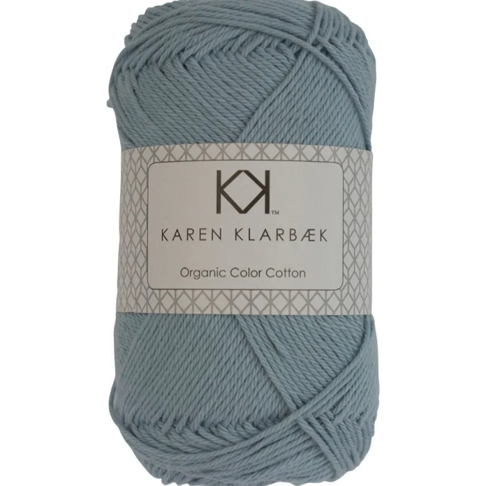 8/4 Pastelblå - KK Color Cotton økologisk bomuldsgarn fra Karen Klarbæk