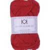 8/4 Poppy Red - KK Color Cotton økologisk bomuldsgarn fra Karen Klarbæk