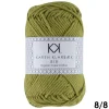 8/8 Sennepsfarvet - KK Color Cotton økologisk bomuldsgarn fra Karen Klarbæk