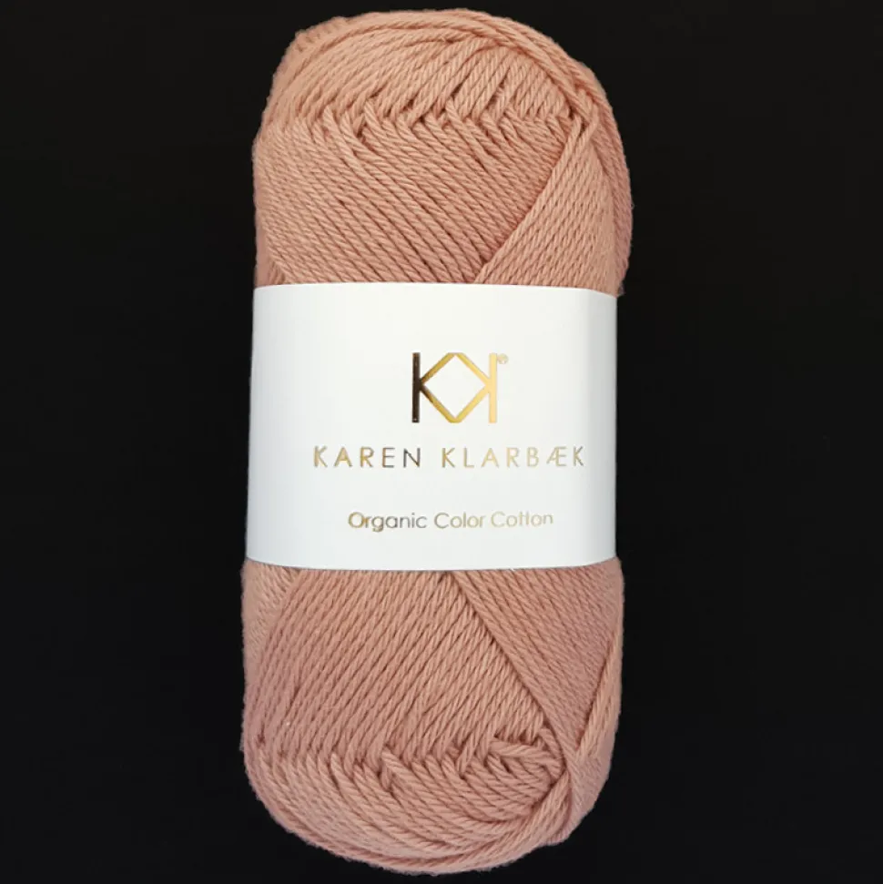 8/4 Tobacco - KK Color Cotton økologisk bomuldsgarn fra Karen Klarbæk (Garn)