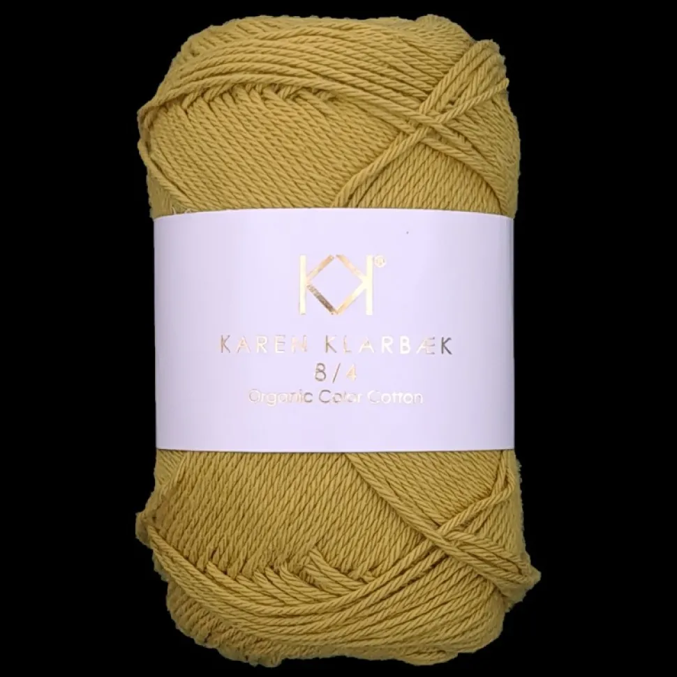 8/4 Warm Curry - KK Color Cotton økologisk bomuldsgarn fra Karen Klarbæk