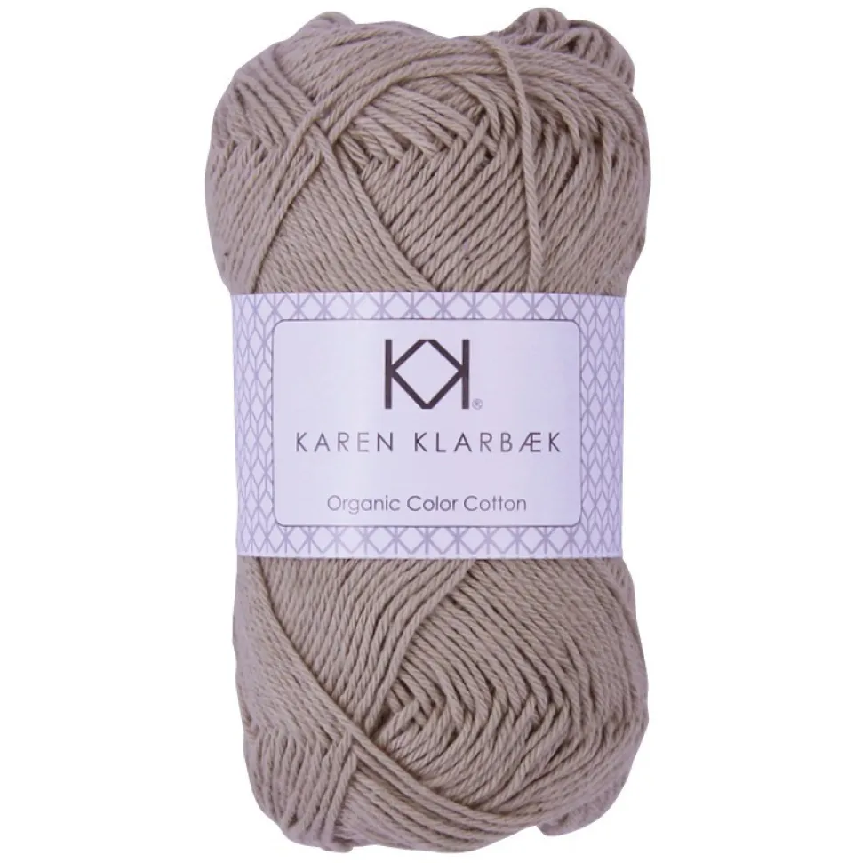 8/4 Warm Sand - KK Color Cotton økologisk bomuldsgarn fra Karen Klarbæk