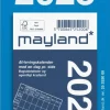 Afrivningskalender m/bagsidetekst 2025 (Kalender)