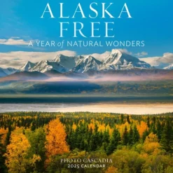 Alaska Free Wall Calendar 2025: A Year of Natural Wonders (Kalender, Calendar, Engelsk)