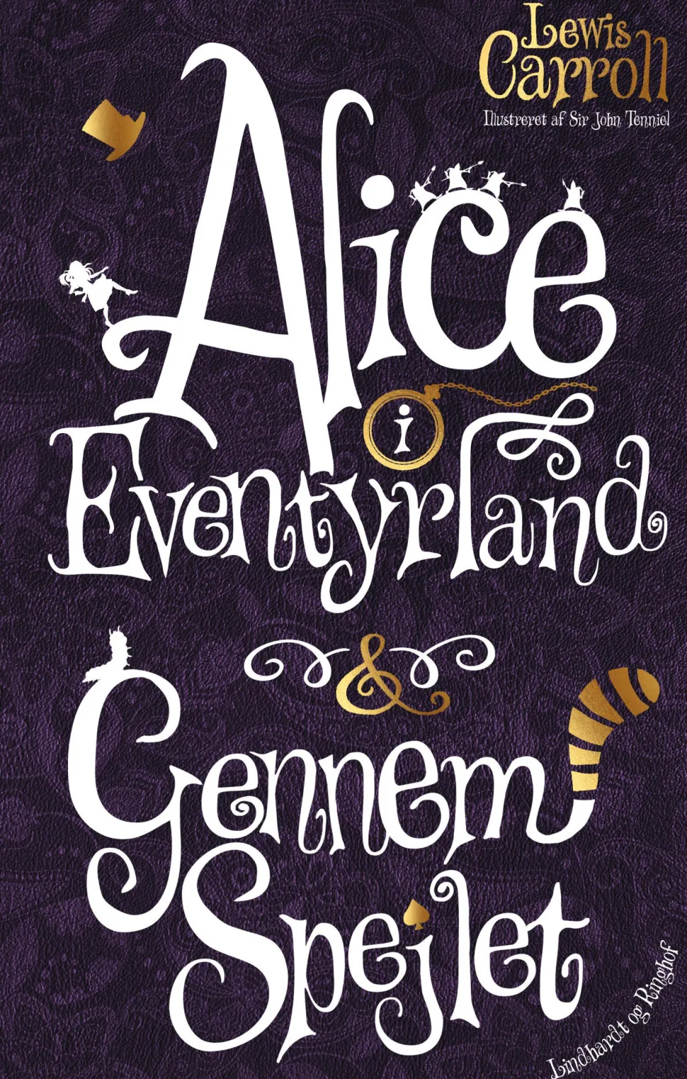 Alice i Eventyrland & Gennem spejlet (Bog, Indbundet, Dansk) af Lewis Carroll