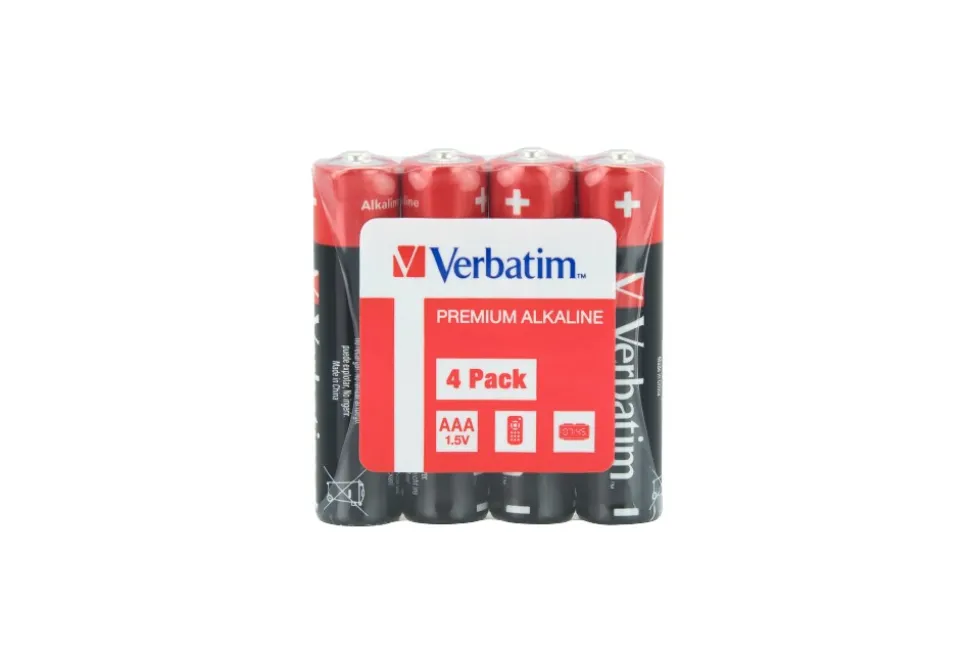 Alkaline Batteries AAA 4-Pack Wrap (IT/IT-tilbehør)