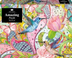 Amazing Puzzle - Kolibri Watercolor (Spil)