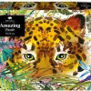 Amazing Puzzle - Leopard akvarel (Spil)