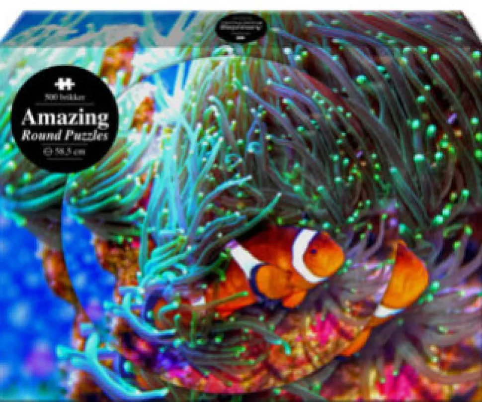 Amazing Puzzle - Round - Fisk (Spil)