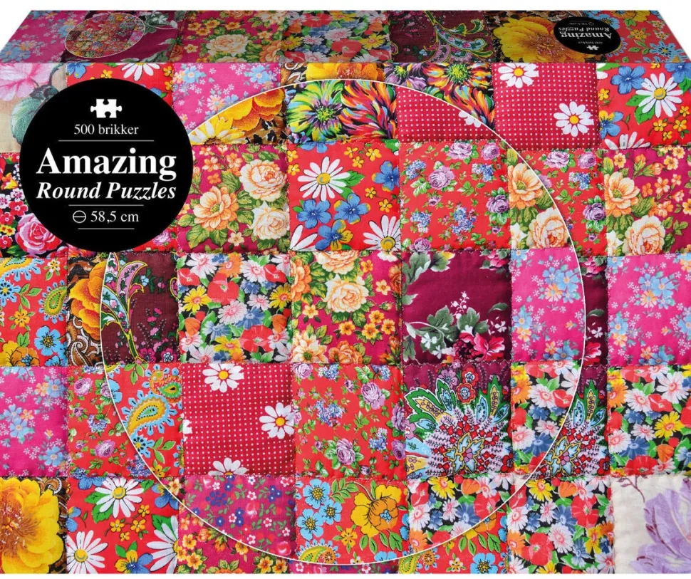 Amazing Puzzle - Round - Patchwork (Spil)