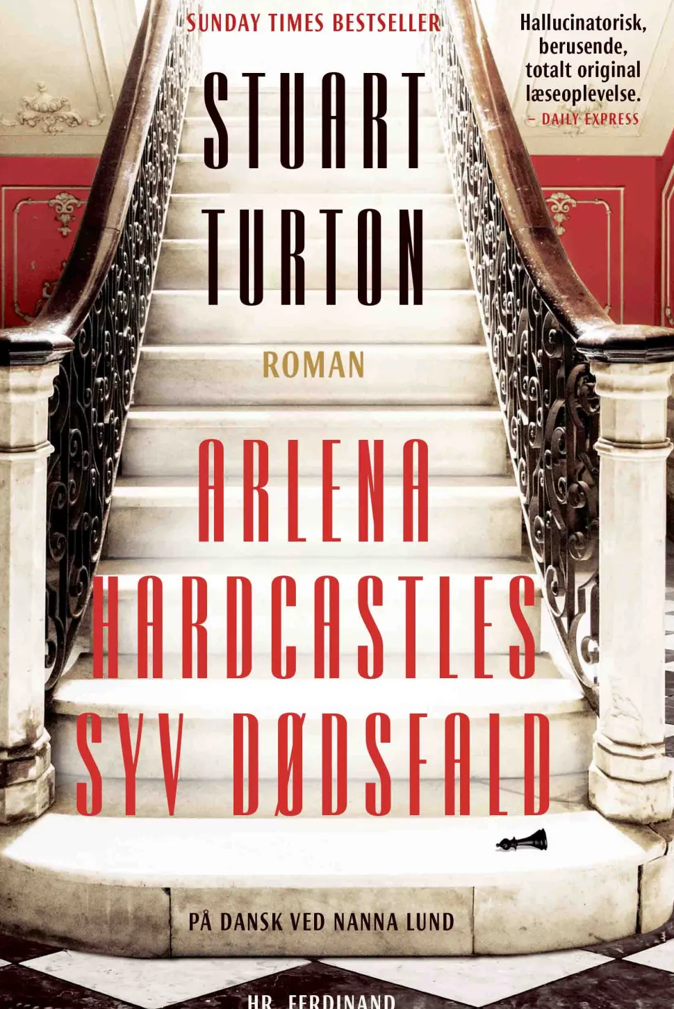 Arlena Hardcastles syv dødsfald (Bog, Hæftet, Dansk) af Stuart Turton