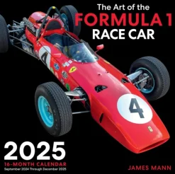 Art of the Formula 1 Race Car 2025: 16-Month Calendar--September 2024 through Decembe... (Kalender, Calendar, Engelsk)