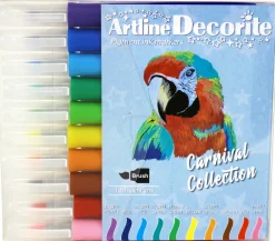 Artline Decorite brush pastel 10-sæt (Kontorartikler)