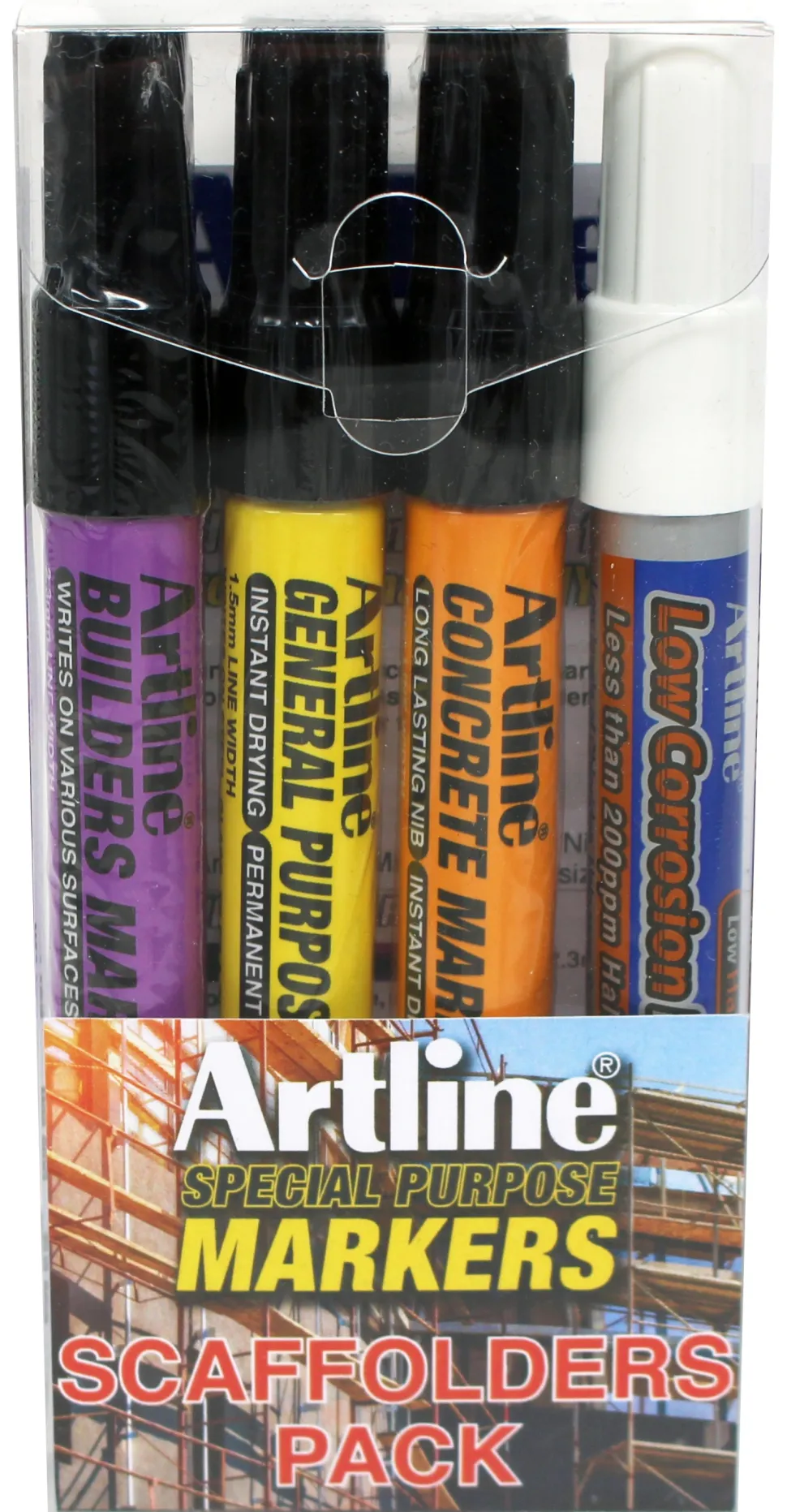 Artline Scaffolders Kit 4-pack (Kontorartikler)