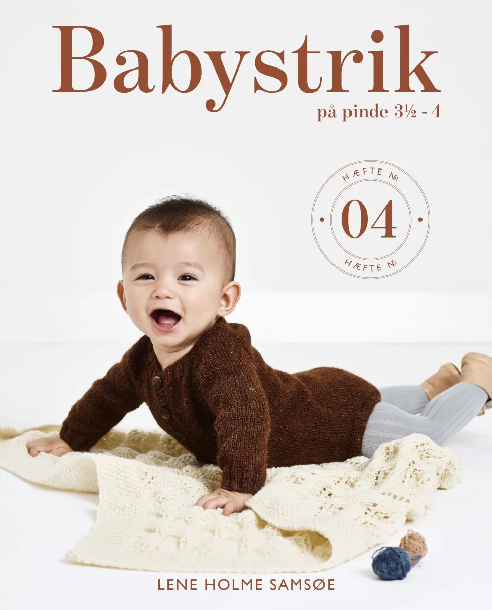 Babystrik på pinde 3 1/2 - 4: hæfte 04 (Bog, Hæftet, Dansk) af Lene Holme Samsøe