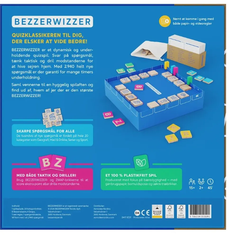 Bezzerwizzer quizklassikeren (Spil)