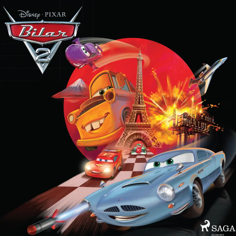 Bilar 2 (Lydbog, zip_mp3, Svensk) af Disney