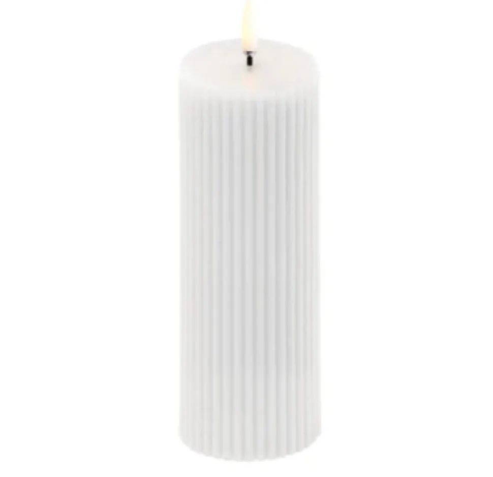 Bloklys 5,8 x 15,2cm Rillet (LED-lys)