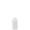 Bloklys 5,8 x 10,1cm Rillet (LED-lys)