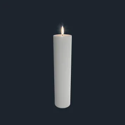 Bloklys (Ivory - 6 x 25 CM) (LED-lys)