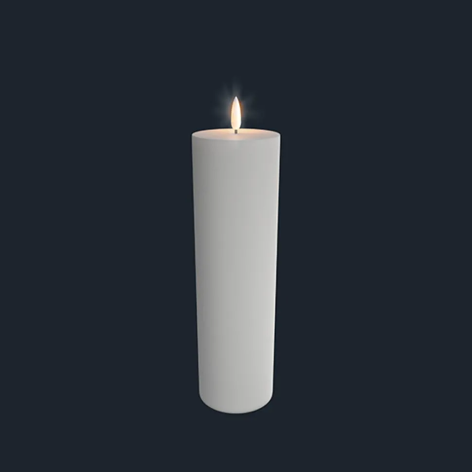 Bloklys (Ivory - 7 x 25 CM) (LED-lys)