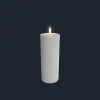 Bloklys (Ivory - 7,8 x 23,1 CM) (LED-lys)