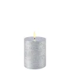Bloklys (Metallic Silver - 7,8 x 10,1 CM) (LED-lys)