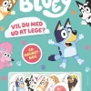Bluey - Vil du med ud at lege?: En magnetbog (Bog, Papbog, Dansk) af Ludo Studio Pty Ltd