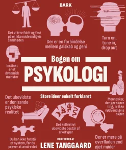 Bogen om Psykologi: Store ideer enkelt forklaret (Bog, Hardback, Dansk) af Forlaget Bark