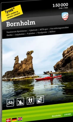 Bornholm 1:50 000 (Falset, Dansk) af Calazo