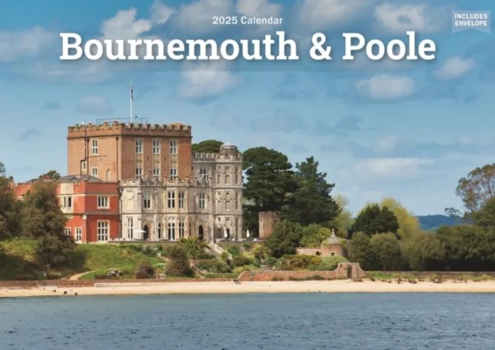 Bournemouth & Poole A5 Calendar 2025 (Kalender, Calendar, Engelsk) af Carousel Calendars