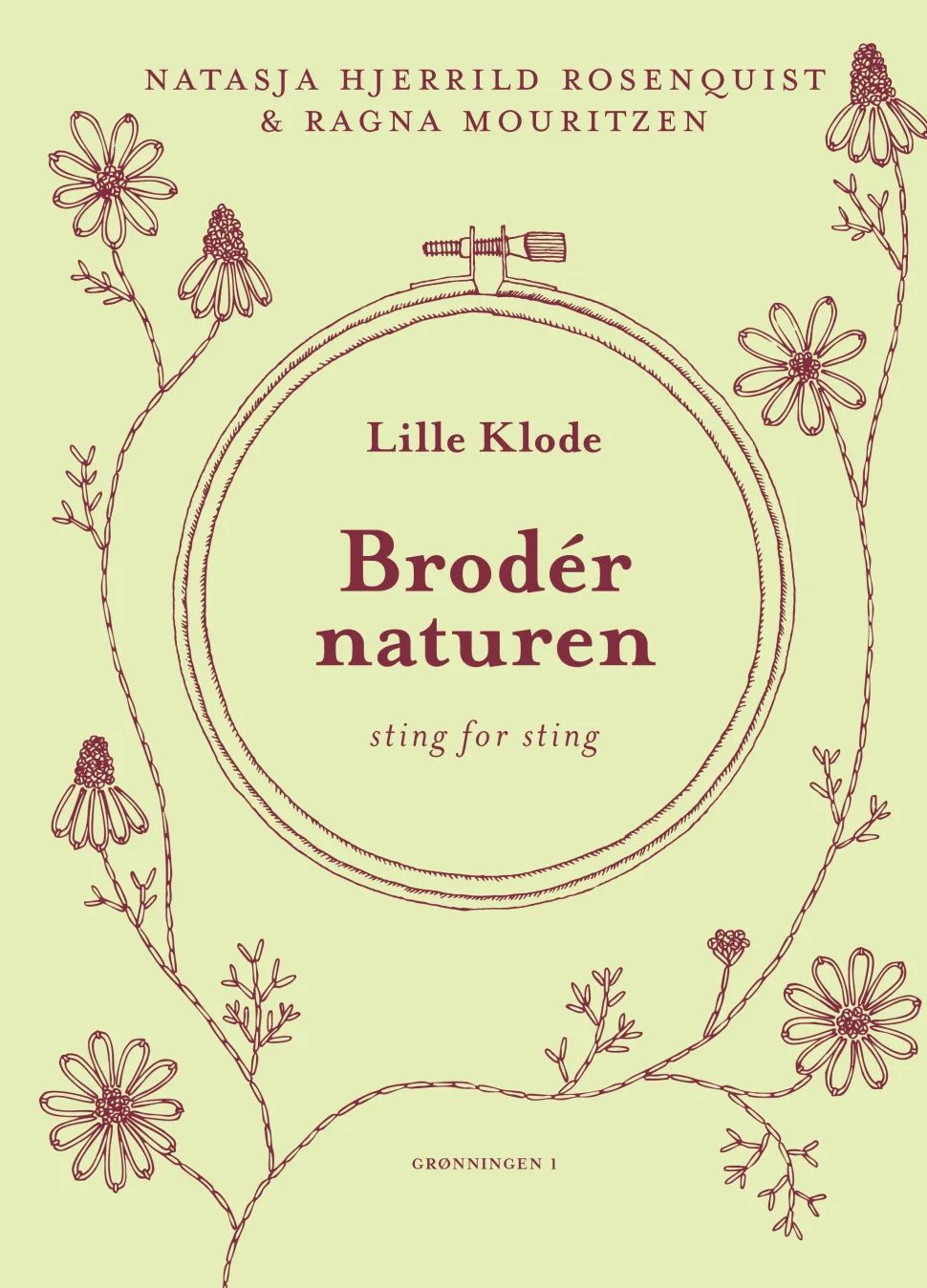 Brodér naturen: Lille Klode (Bog, Indbundet, Dansk) af Natasja Hjerrild Rosenquist