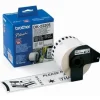 Brother labels 62mmx30,48m white paper