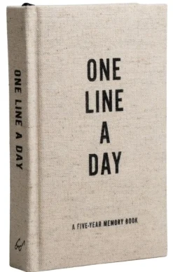 Canvas One Line a Day: A Five-Year Memory Journal (Diary or journal, Engelsk)